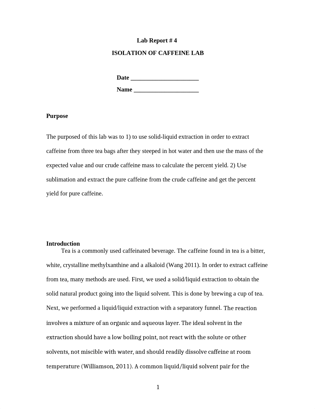 13. Extraction of Caffeine Lab Report Sheet.docx_d5loqo5tsvg_page1