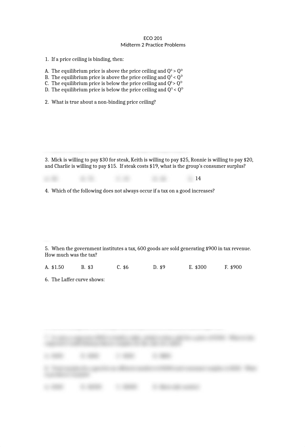 Econ 201 - Midterm 2 Practice S20(2).docx_d5lwekavw4g_page1