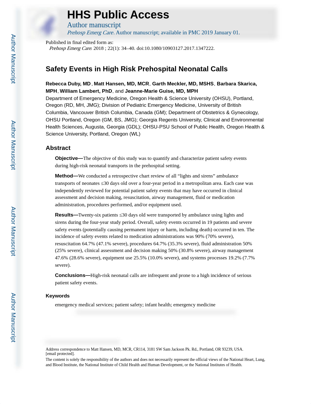 Duby-2018-Safety Events in High Risk Prehospit.pdf_d5lygptfudu_page1