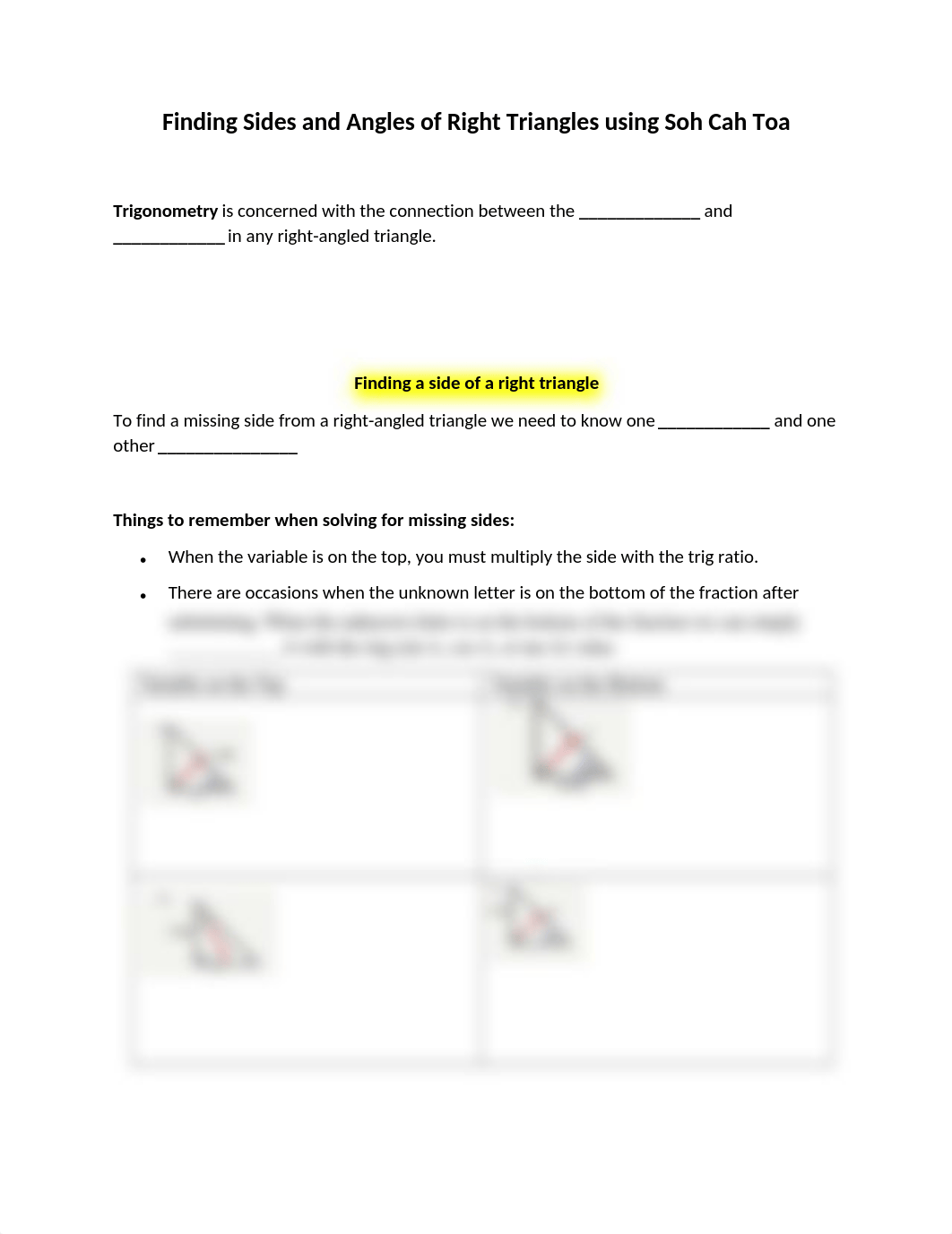 Finding Sides and Angles of Right Triangles using Soh Cah Toa.docx_d5m7yak689g_page1