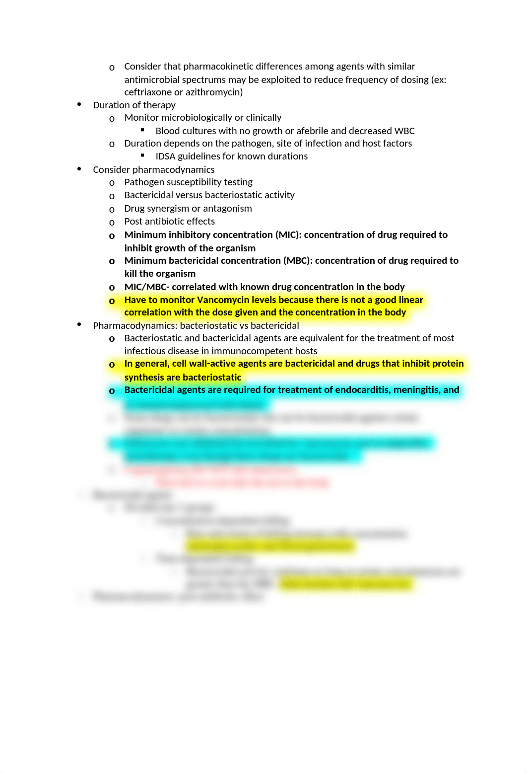 Pharmacology 2 Exam 12 Clinical Use of Antimicrobial Agents.docx_d5mc6hhu0n2_page2