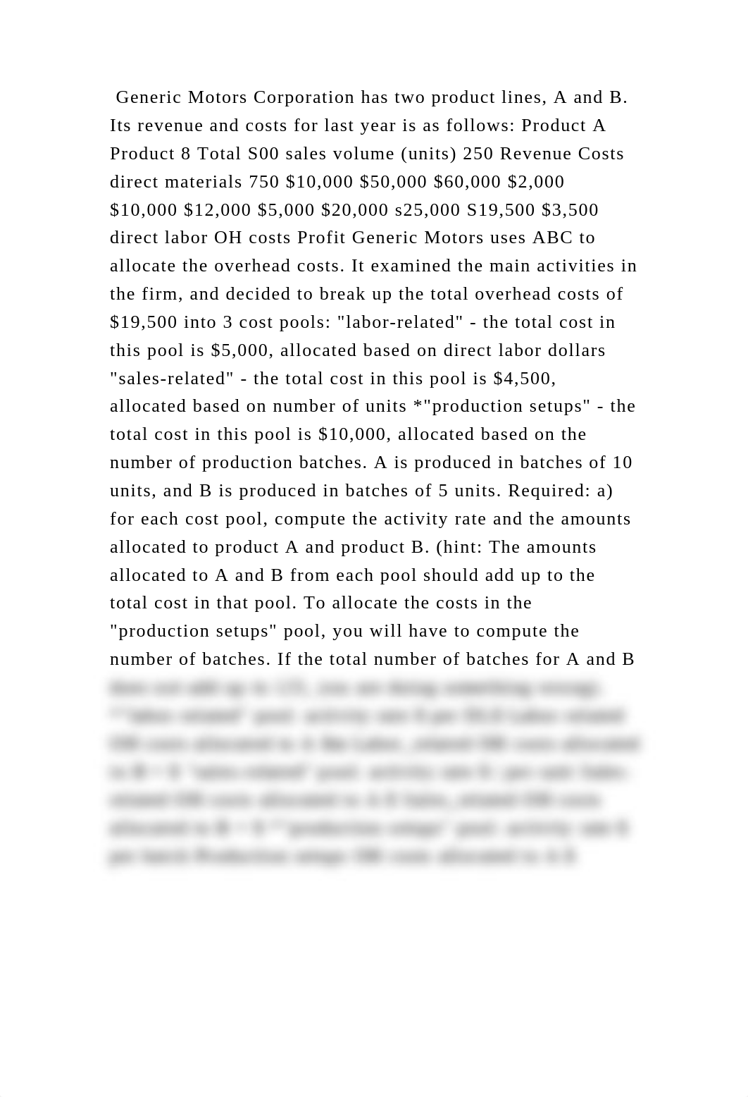 Generic Motors Corporation has two product lines, A and B. Its revenu.docx_d5mc8a4iu0b_page2