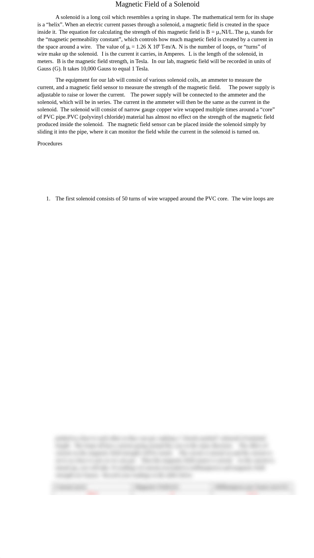 Magnetic Field of a Solenoid Lab- Lesley Pinzon.docx_d5mcm4ew2fy_page1