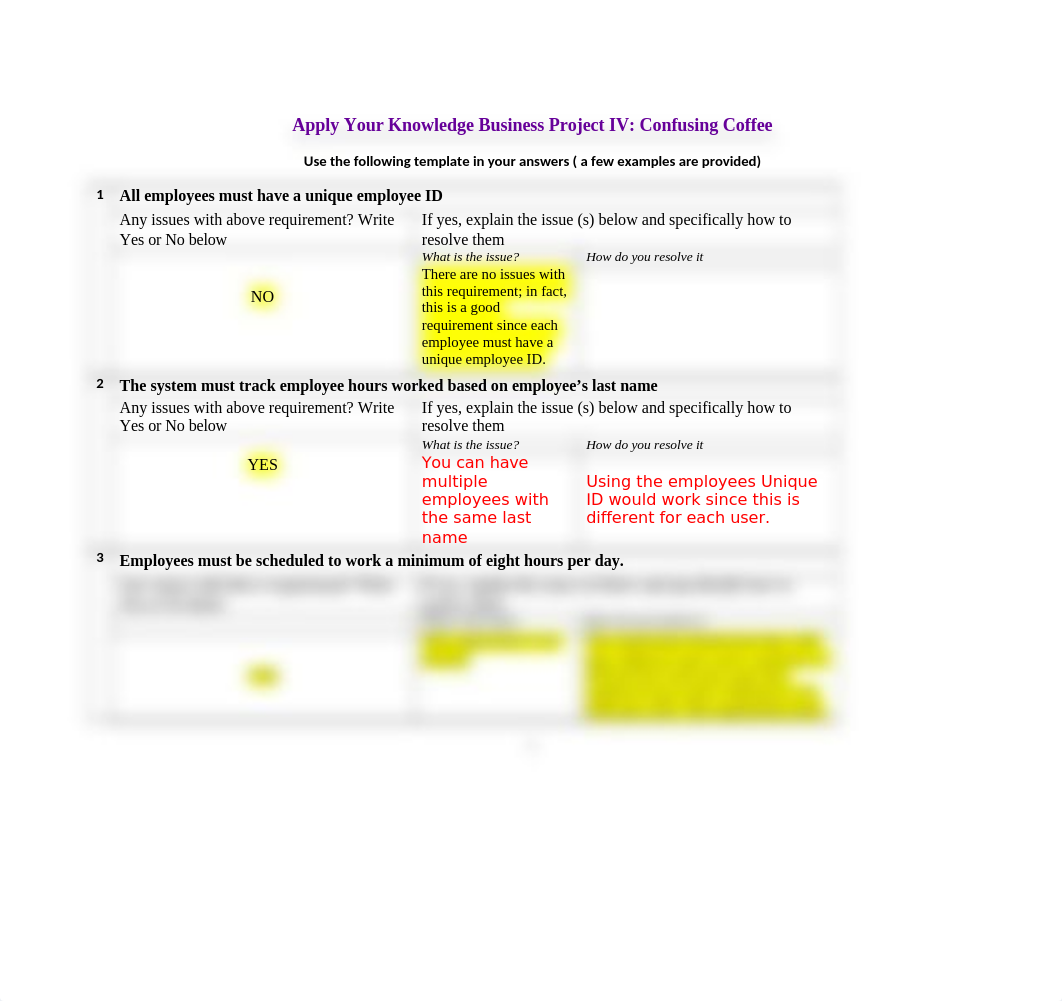 Answer Template _Apply Your Knowledge Business Project IV_ Confusing Coffee (1)_D.Terry.docx_d5mfqnm2y9l_page1