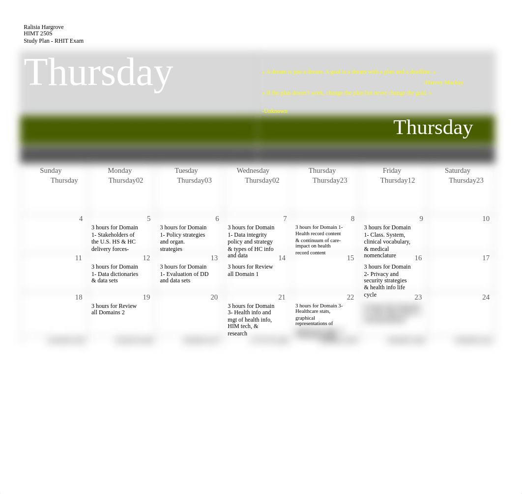 Study Plan - RHIT Exam 250S.docx_d5mi96rhi2e_page1