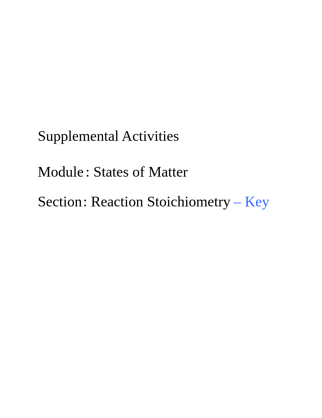 States-Section1-Supplemental-Reaction-Stoichiometry-KEY.pdf_d5mkqgf0zm9_page1