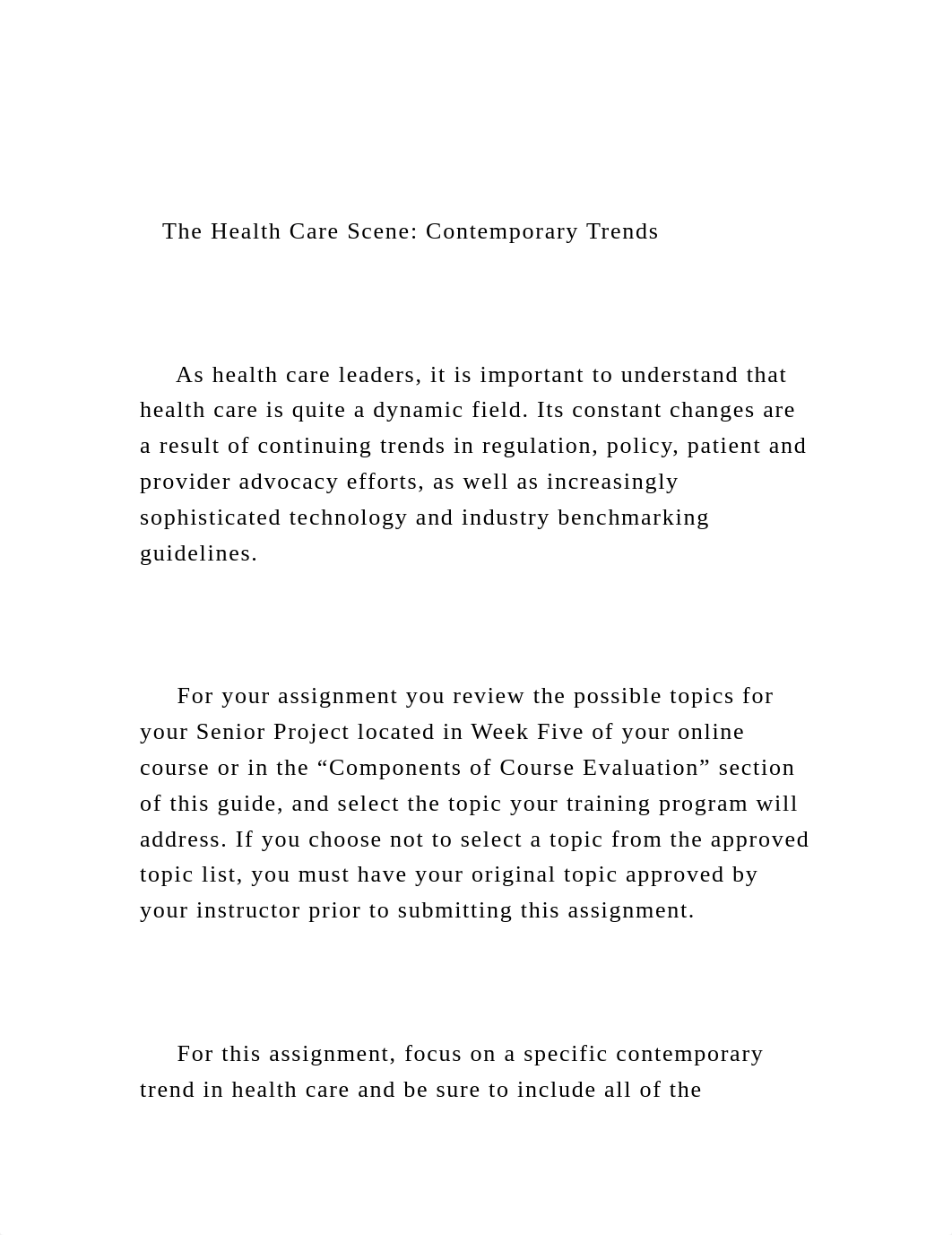 The Health Care Scene Contemporary Trends        As hea.docx_d5mt2vfi7ro_page2