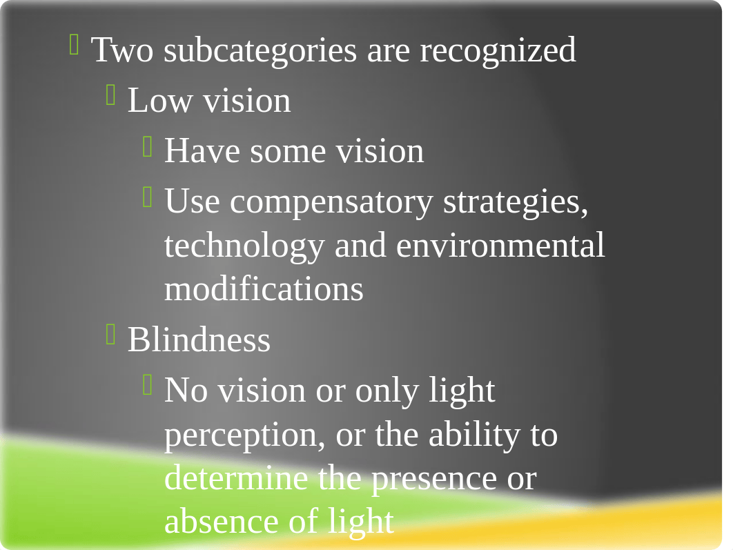 Chapter 12 - Students with Visual Impairments - Canvas.pptx_d5mx52g7q62_page4