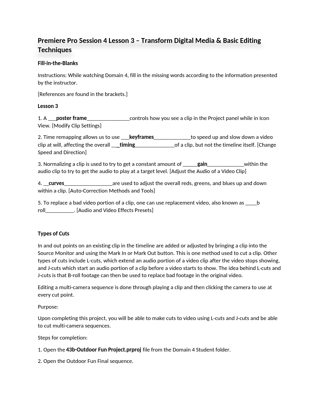 Copy of Premiere Pro Session 4 Lesson 3 Workbook Pages.docx_d5mxssett4r_page1