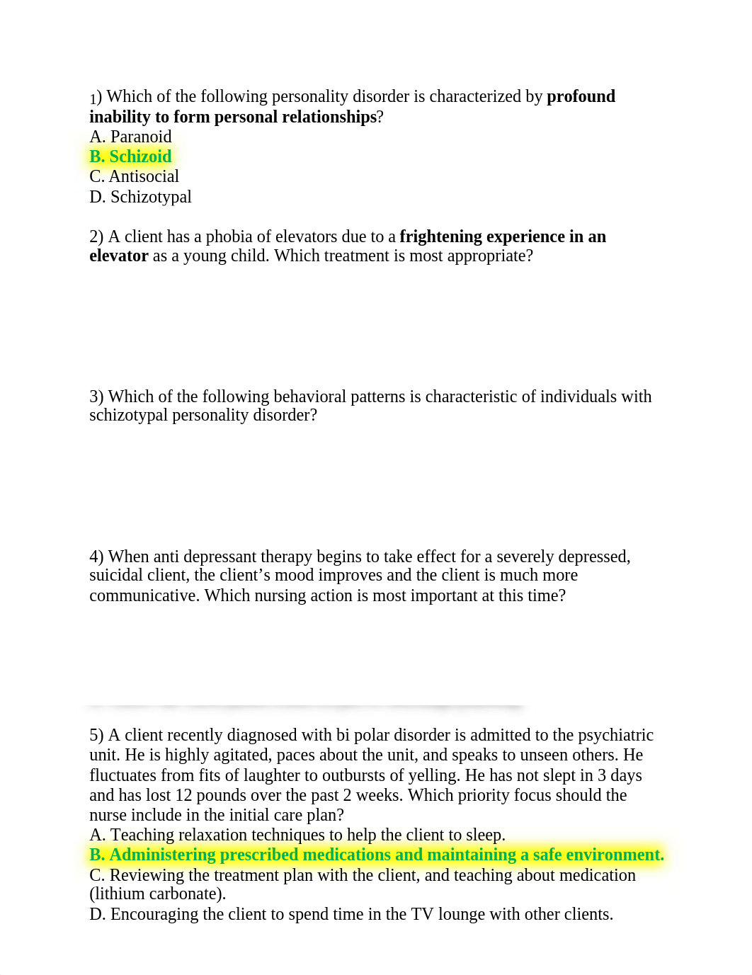 Exam 3 Behavioural Health answers copy.docx_d5mzahr3dm6_page1