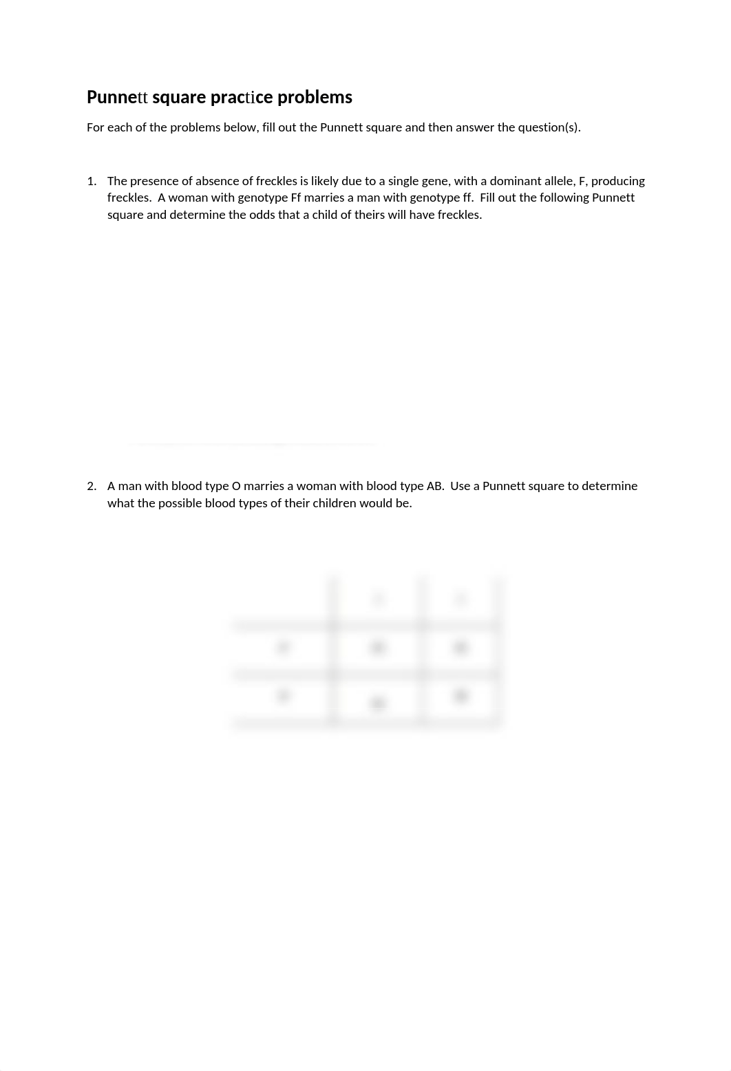 Punnett square assignment 1.docx_d5n5bsmr93e_page1