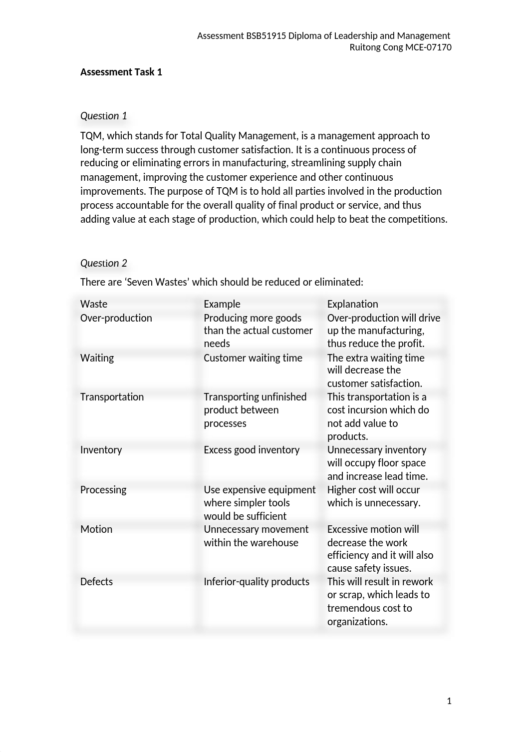 BSBMGT516 Facilitate continuous improvement Assignment.docx_d5n5ep7aoce_page1