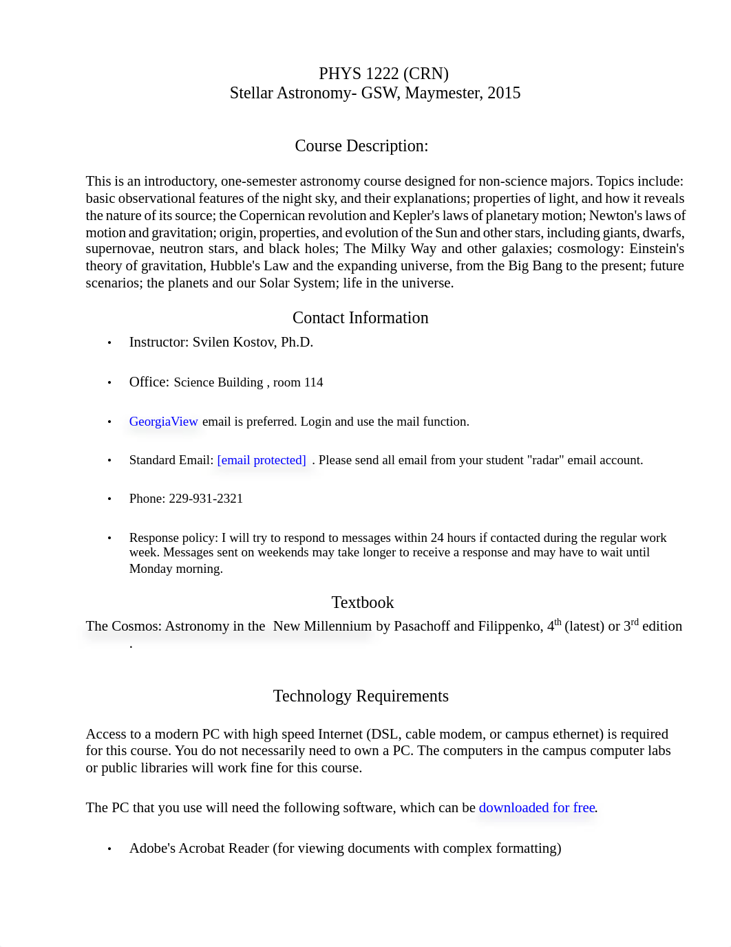 Stellar Astronomy PHYS1222-syllabus-Maymester-2015_d5nm0yls2wc_page1