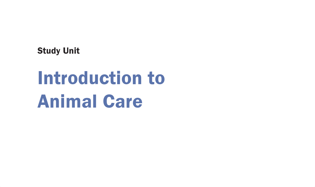 Study Unit Introduction to Animal Care_d5nm6kk3cwd_page1