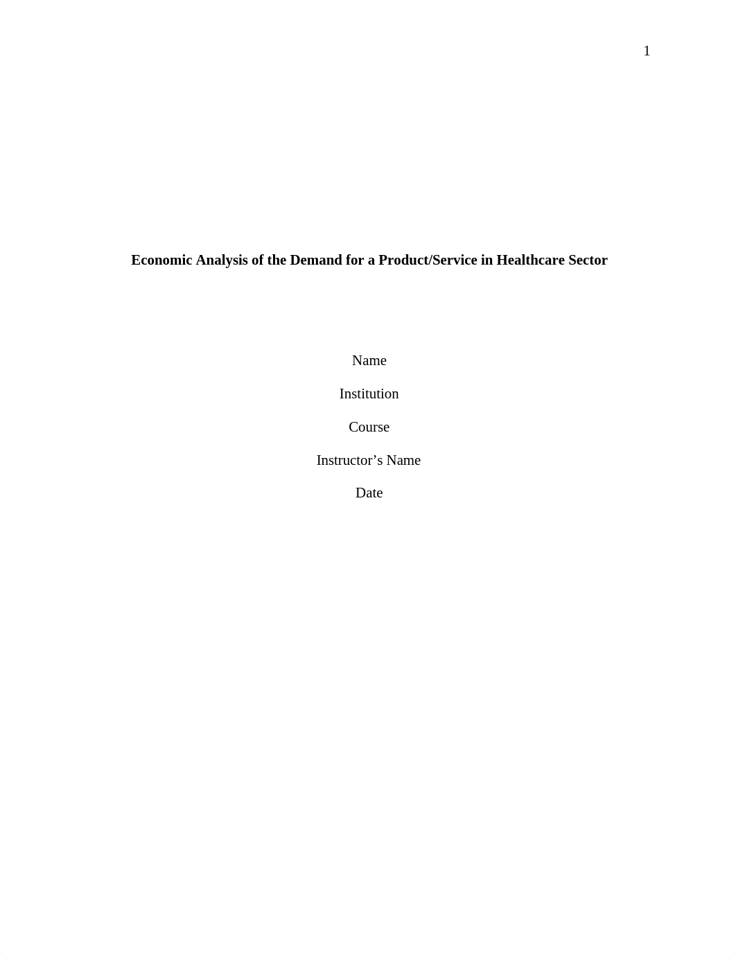 Economic Analysis of the Demand for a Product Service in .docx_d5no57nrjdc_page1