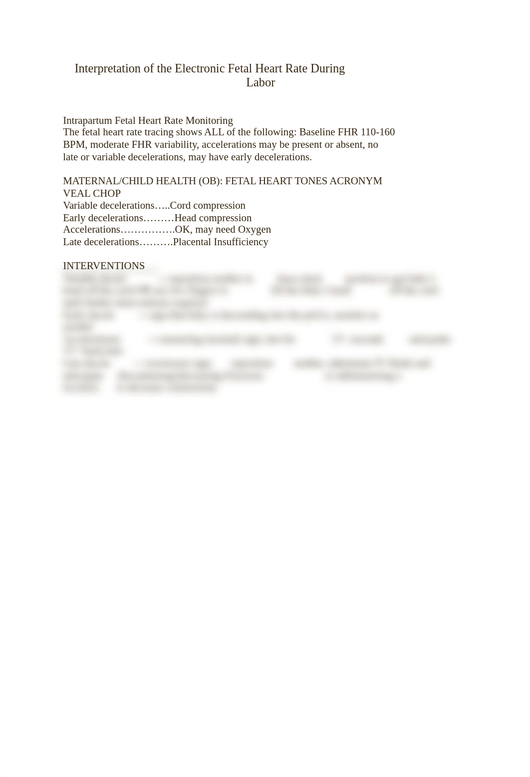 Interpretation of the Electronic Fetal Heart Rate During Labor.docx_d5o5sbbzqyx_page1