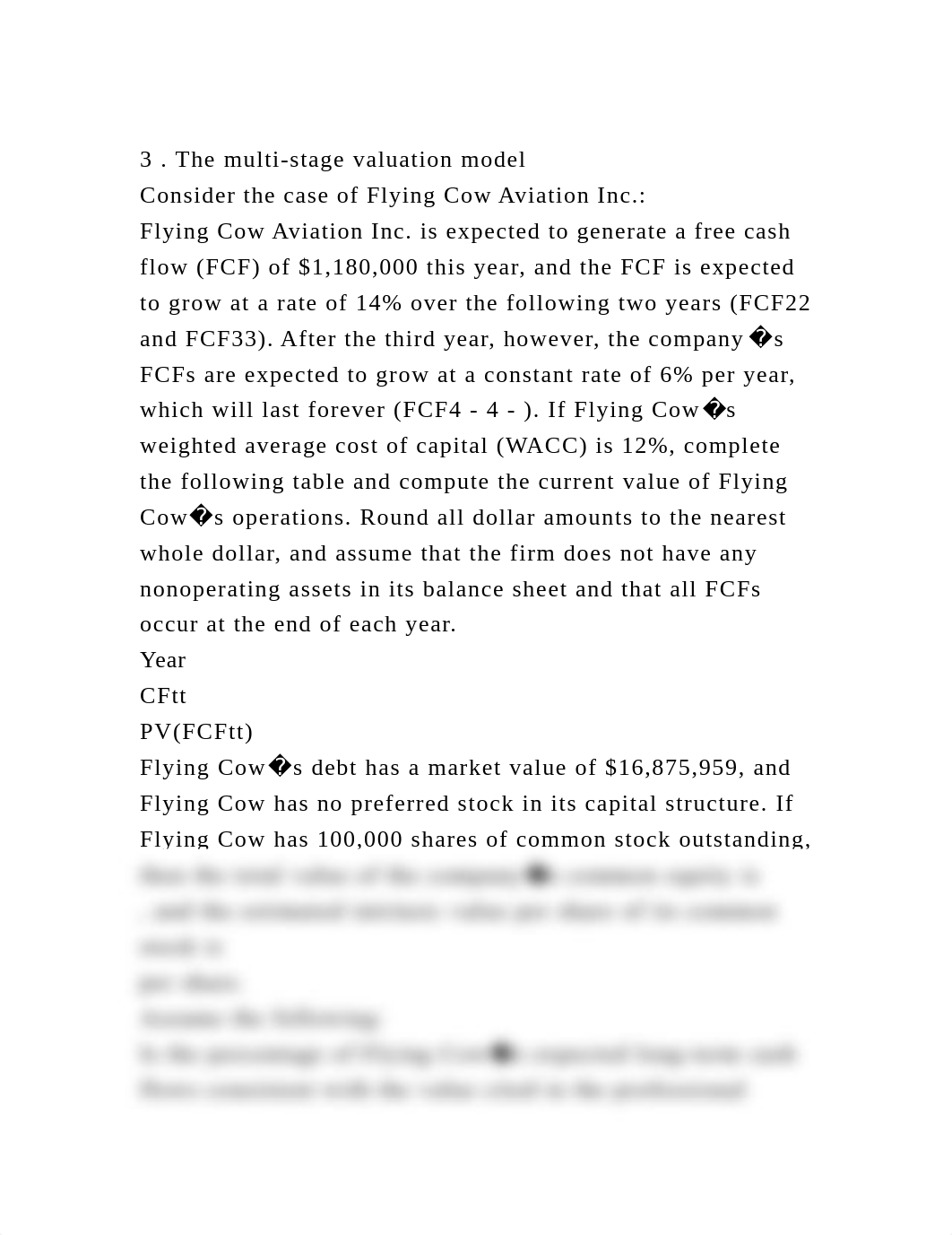 3 . The multi-stage valuation modelConsider the case of Flying Cow.docx_d5oga6kdyeo_page2