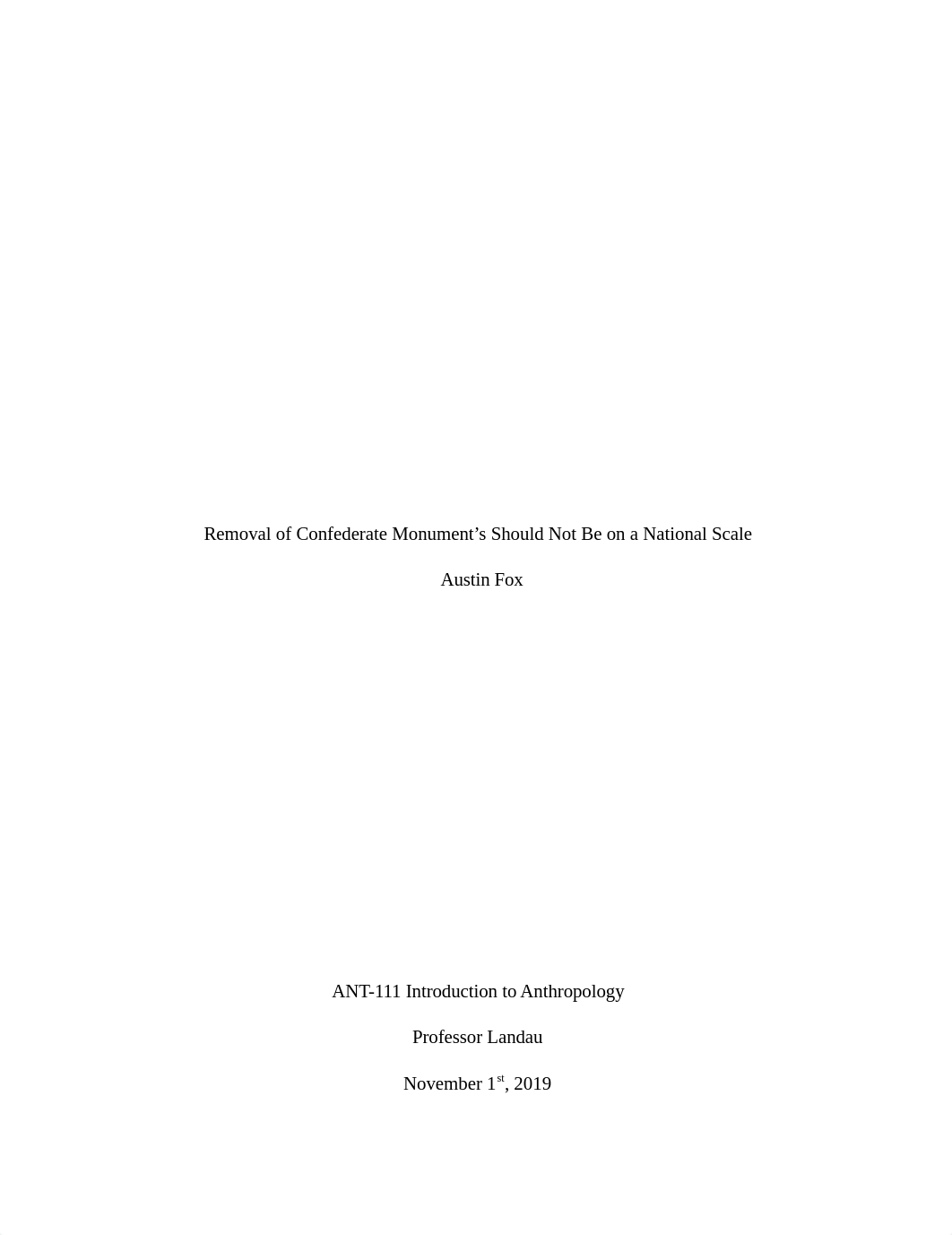 ANT-111 Confederate Monuments Essay.docx_d5ogmau3xhr_page1