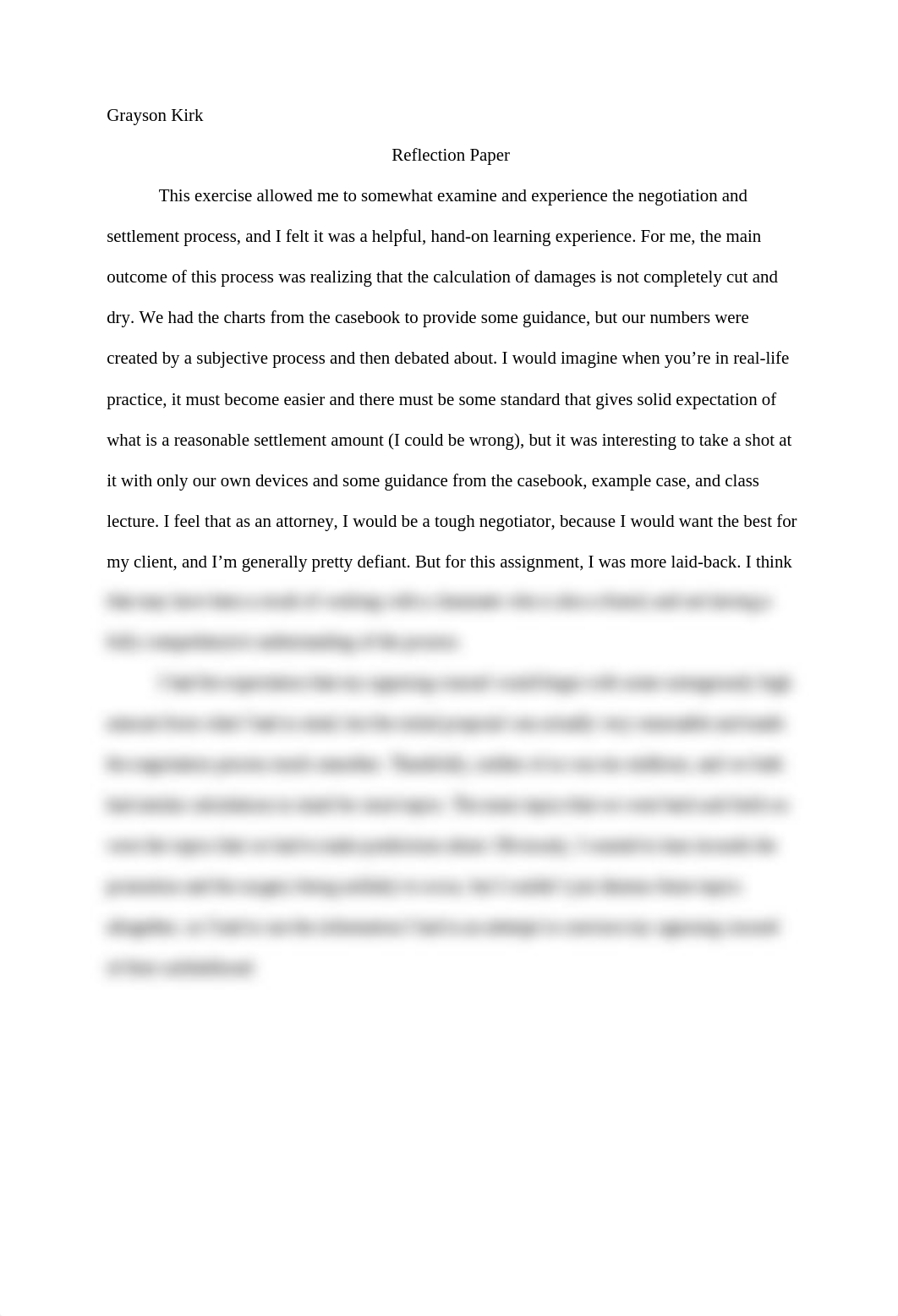 torts negotiation reflection.docx_d5or4pbtqgs_page1