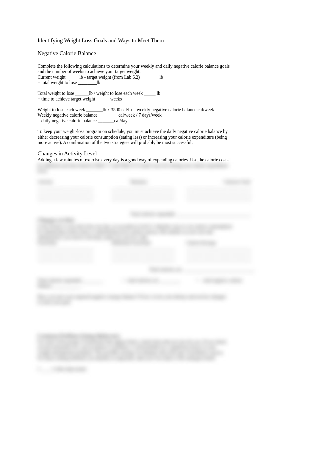 Lab 9.1 Identifying Weight Loss Goals and Ways to Meet Them.doc_d5ovdu8sfdh_page1