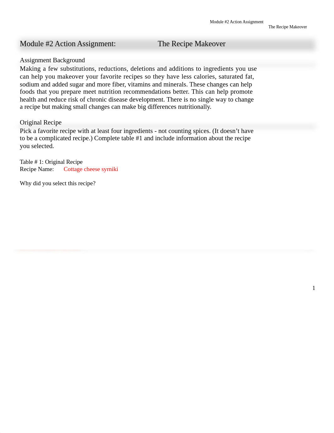 Module #2 Action Assignment_Assignment Document_Recipe Makeover.docx_d5ox9kzxpps_page1