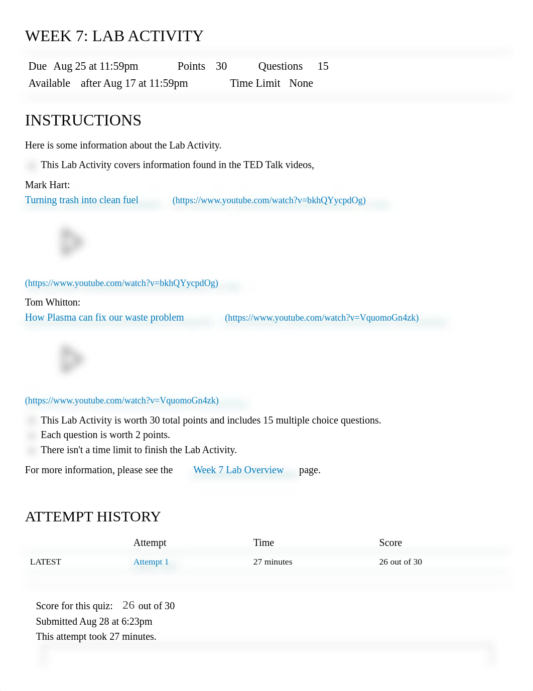 Week 7_ Lab Activity_ Environmental Science with Lab - 62674.pdf_d5pfqfmujsl_page1