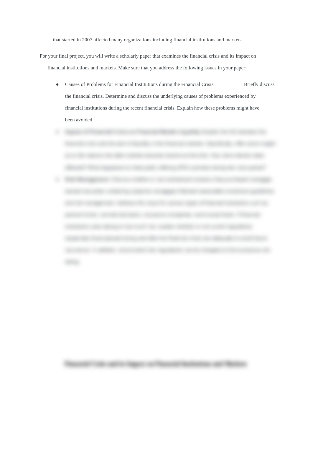 Financial Crisis and its Impact on Financial Institutions and Markets.docx_d5q7nvjzt5t_page2