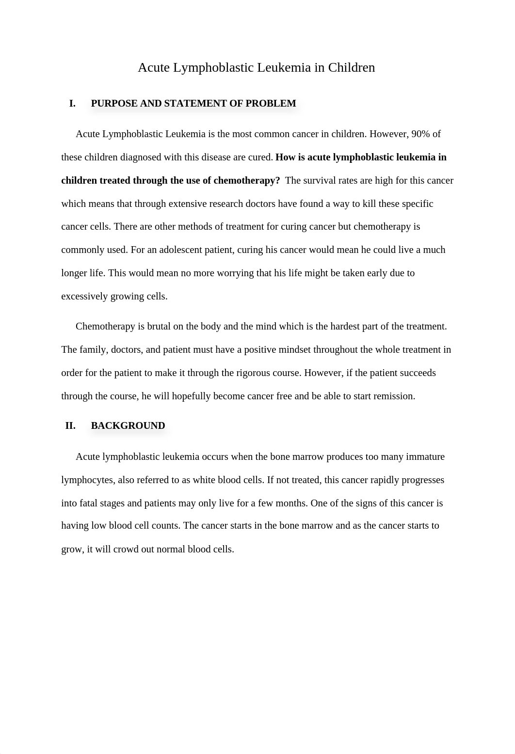 Acute Lymphoblastic Leukemia in Children research proposal 2.docx_d5q8qepwc70_page1