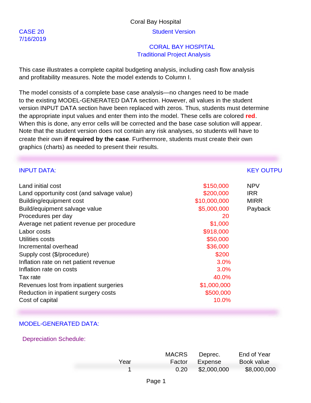 Excel Worksheet - Case Study Capital Budgeting.xlsx_d5qc40htq5c_page1