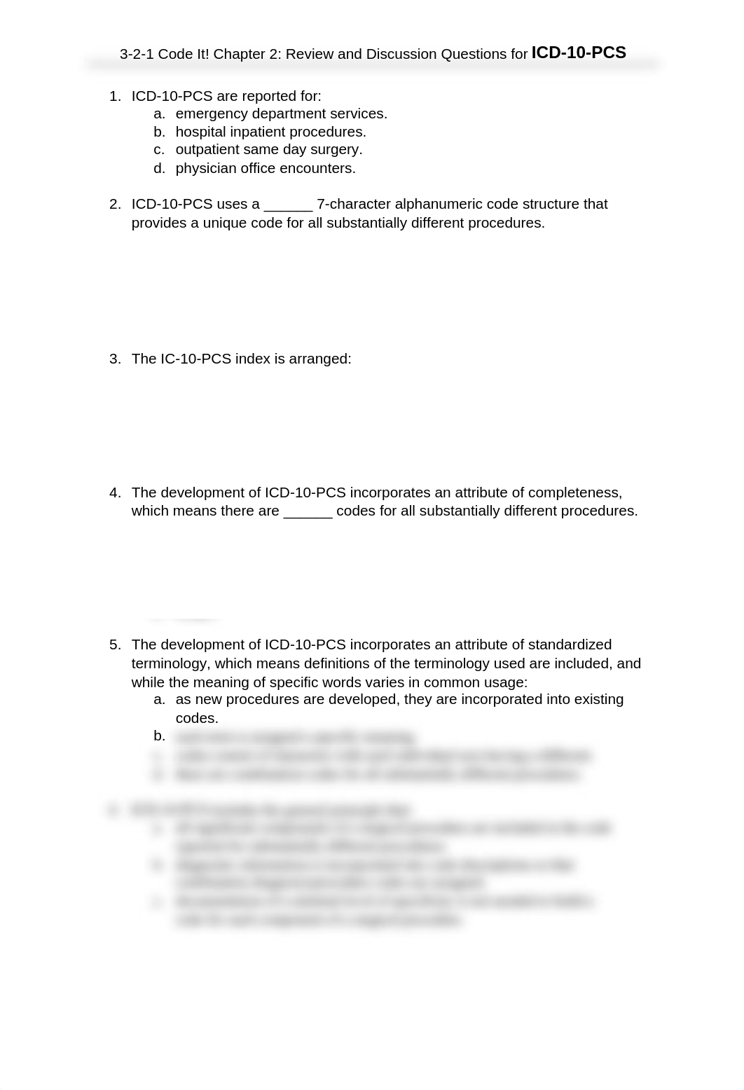 3-2-1 Code It! - Chapter 2 - Multiple Choice for ICD-10-PCS.docx_d5qfdh3zs81_page1