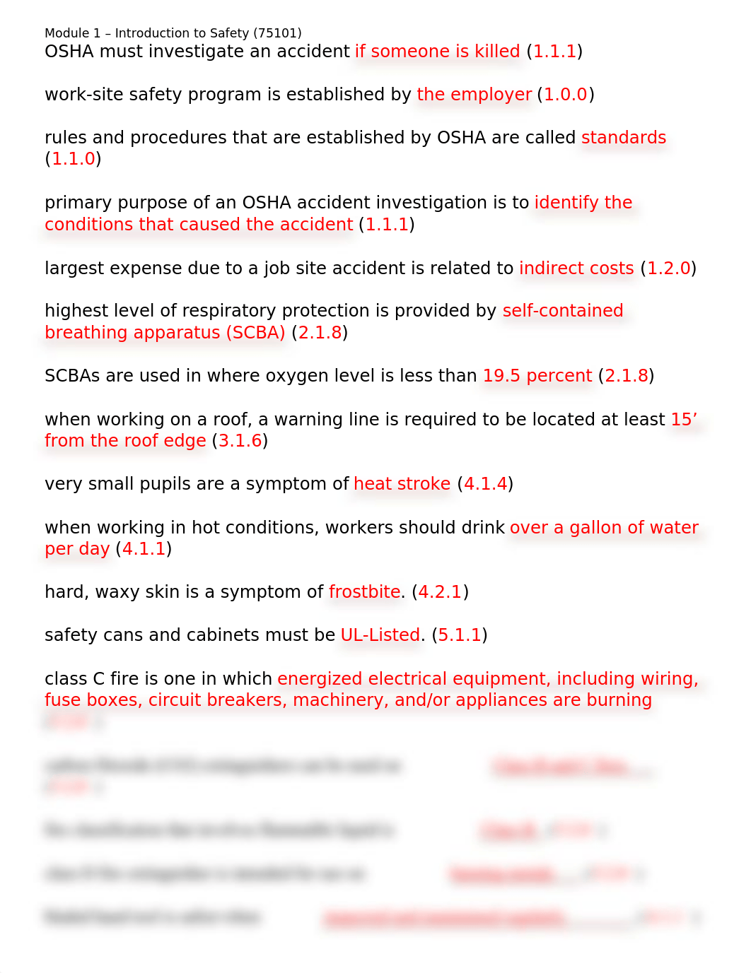 75101 Module 1 - Introduction to Safety (Key Points).docx_d5qi53x5ugc_page1