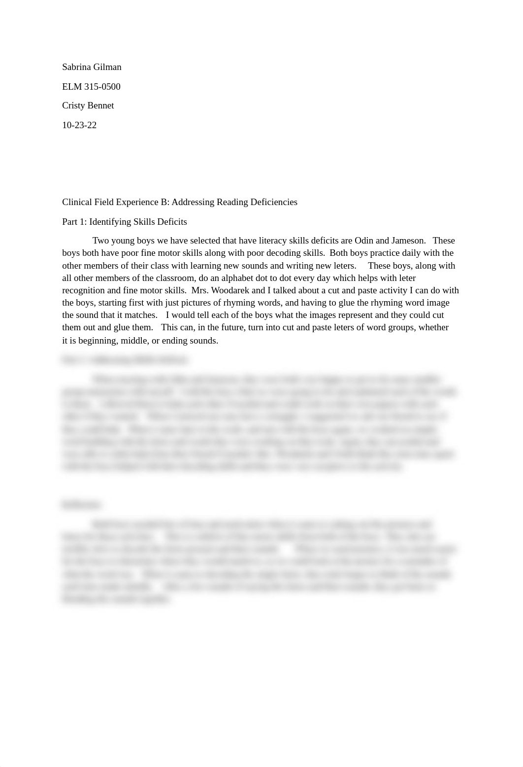 ELM-315 Clinical Field Experience B Addressing Reading Deficiencies.docx_d5qp8olrci0_page1