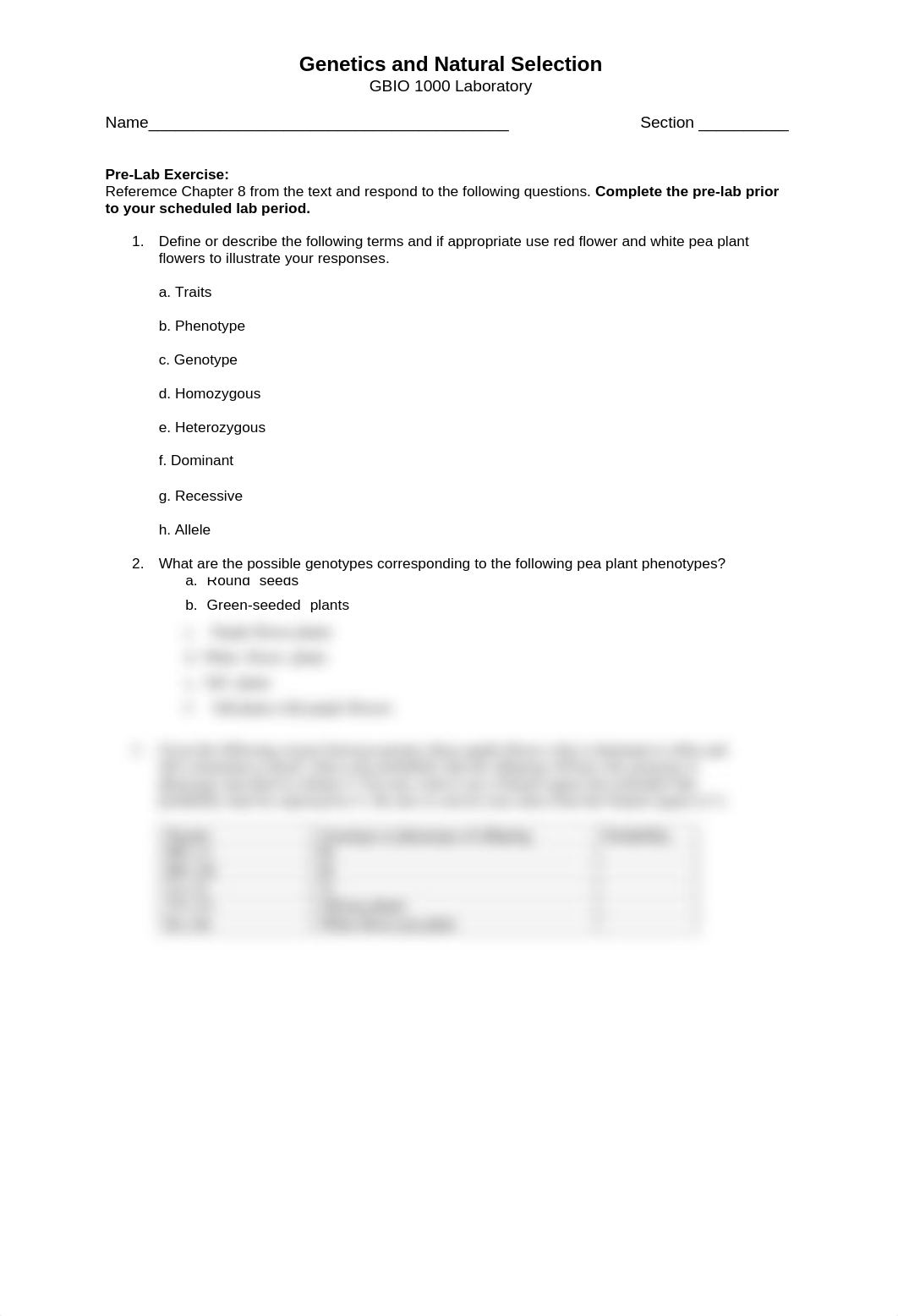 Genetics  Natural Selection Pre-lab.pdf_d5qy1qt33u9_page1