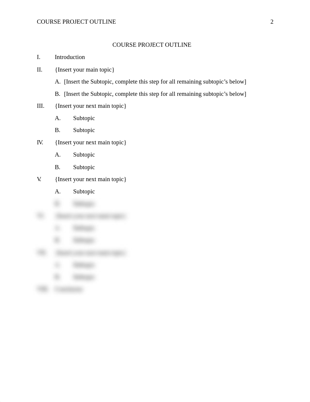 HSM 420 Week 5 COURSE PROJECT OUTLINE template (1).docx_d5qyjdquje6_page2