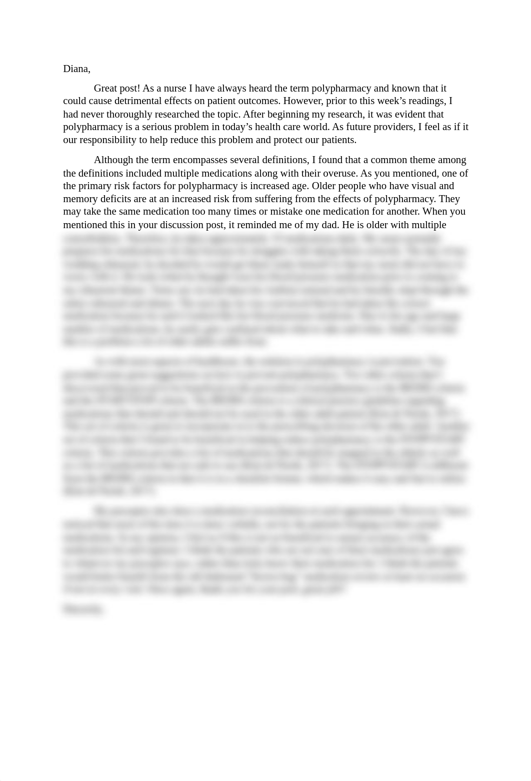 NR601 Week 2 Peer Response Polypharmacy discussion.docx_d5r24h280jw_page1