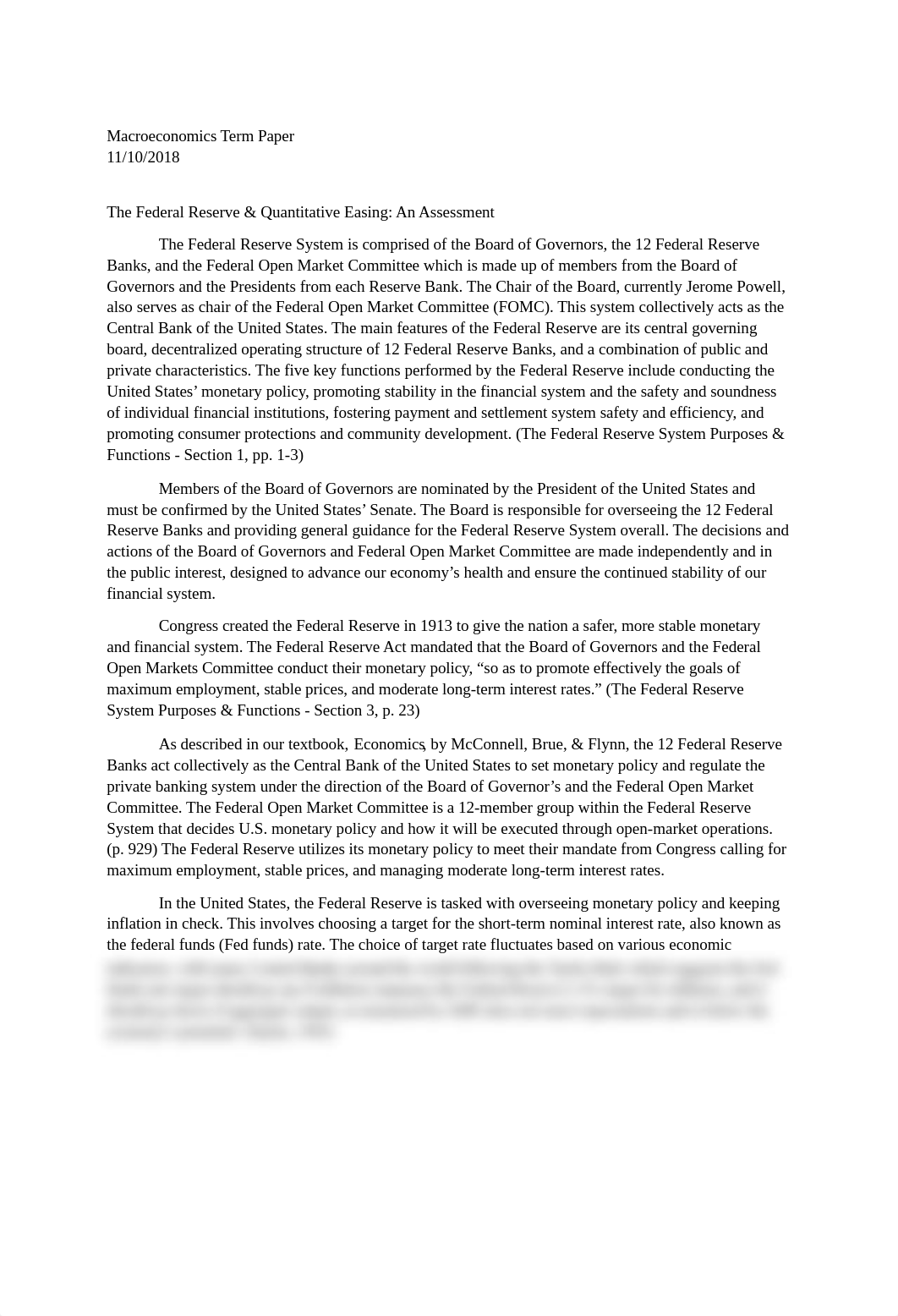 The Federal Reserve & Quantitative Easing: An Assessment_d5r415ieh4b_page1