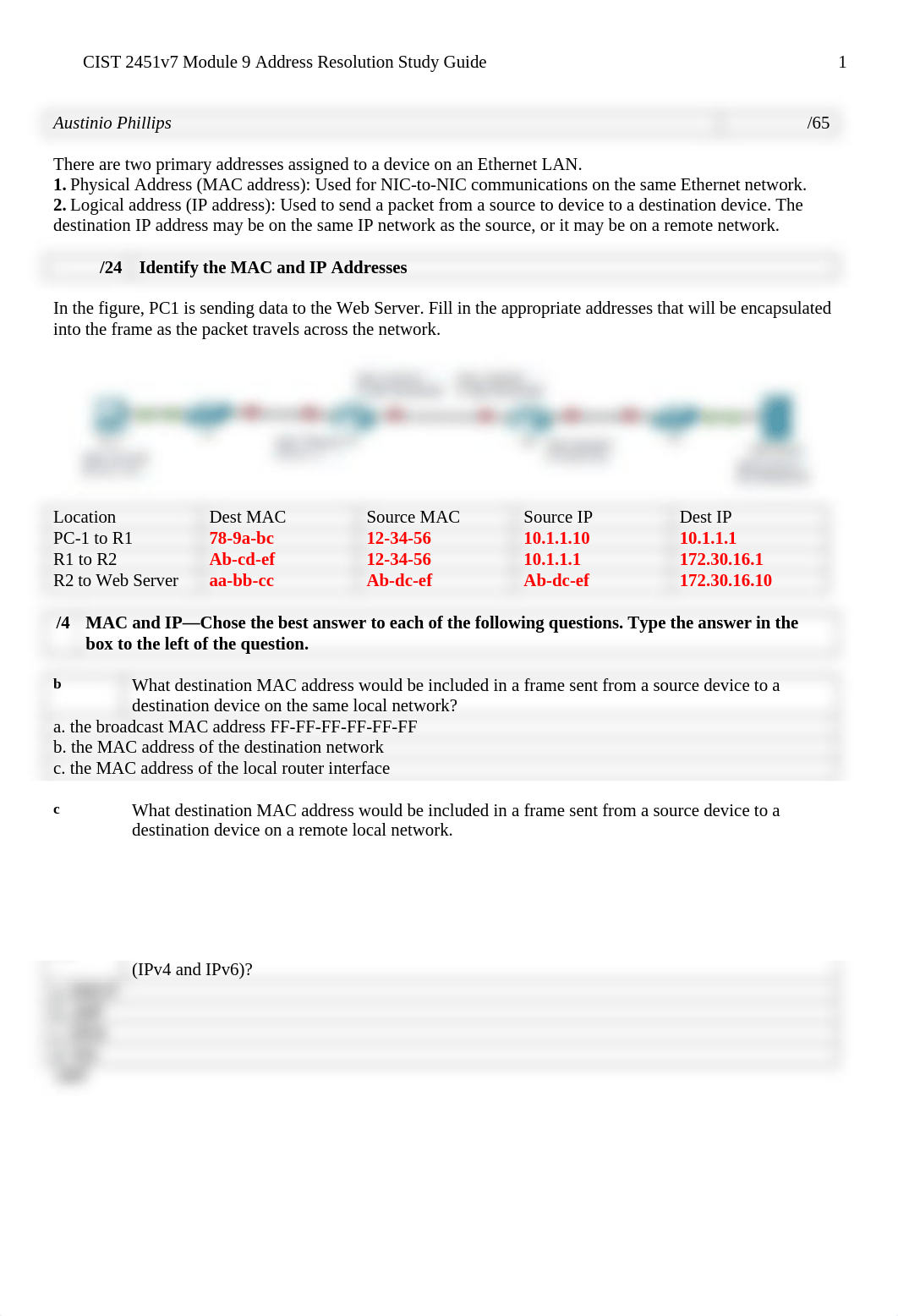 Chapter 9 Study Guide Address Resolution COMPLETED.docx_d5rrra1swr6_page1