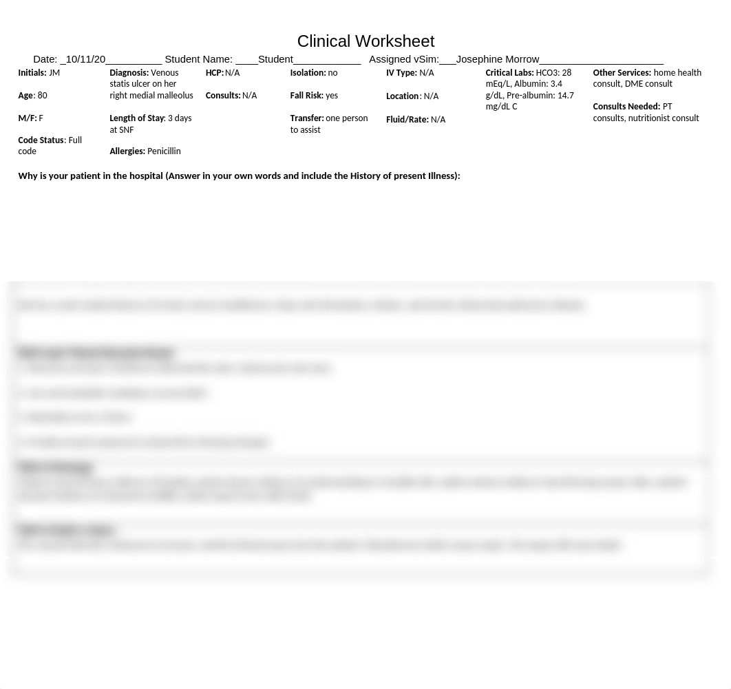 vSim Clinical Worksheet Josephine Morrow.docx_d5rvyav8fey_page1