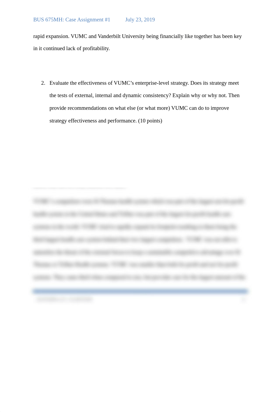 Clinton Questions for Case 1 - Vanderbilt-Transforming a Health Care Delivery System.docx_d5s5t37a1z5_page2