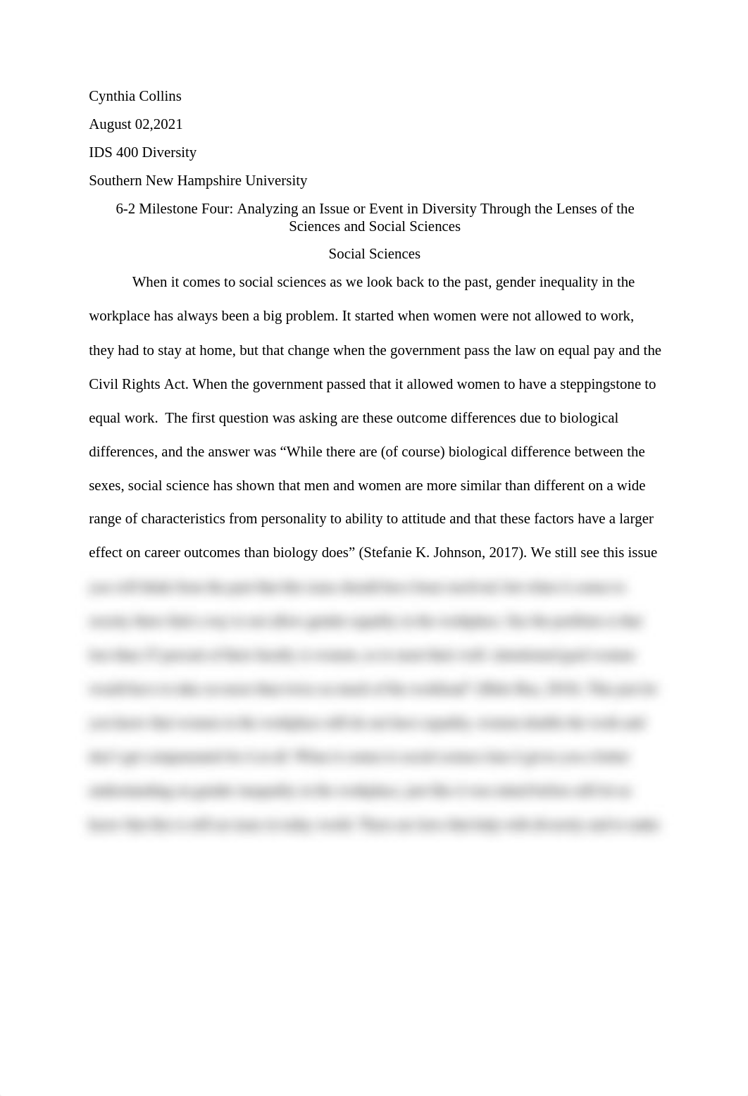 IDS 400 6-2 Milestone Four Social Science.docx_d5sjihxw3rw_page1