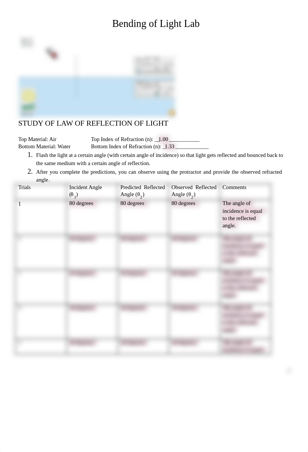 Reflection and Refraction of Light Lab.pdf_d5sshpc6qf8_page3