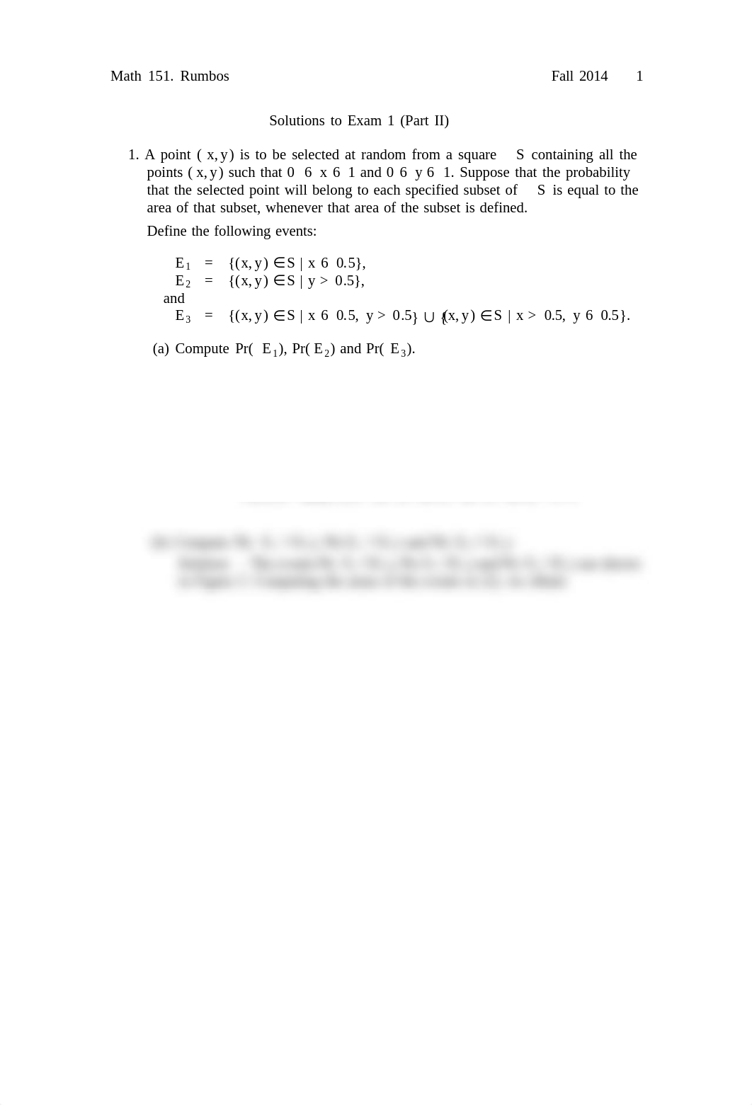 MATH 151 Fall 2014 Midterm 1 Version 2 Solutions_d5t1vwi2bnc_page1