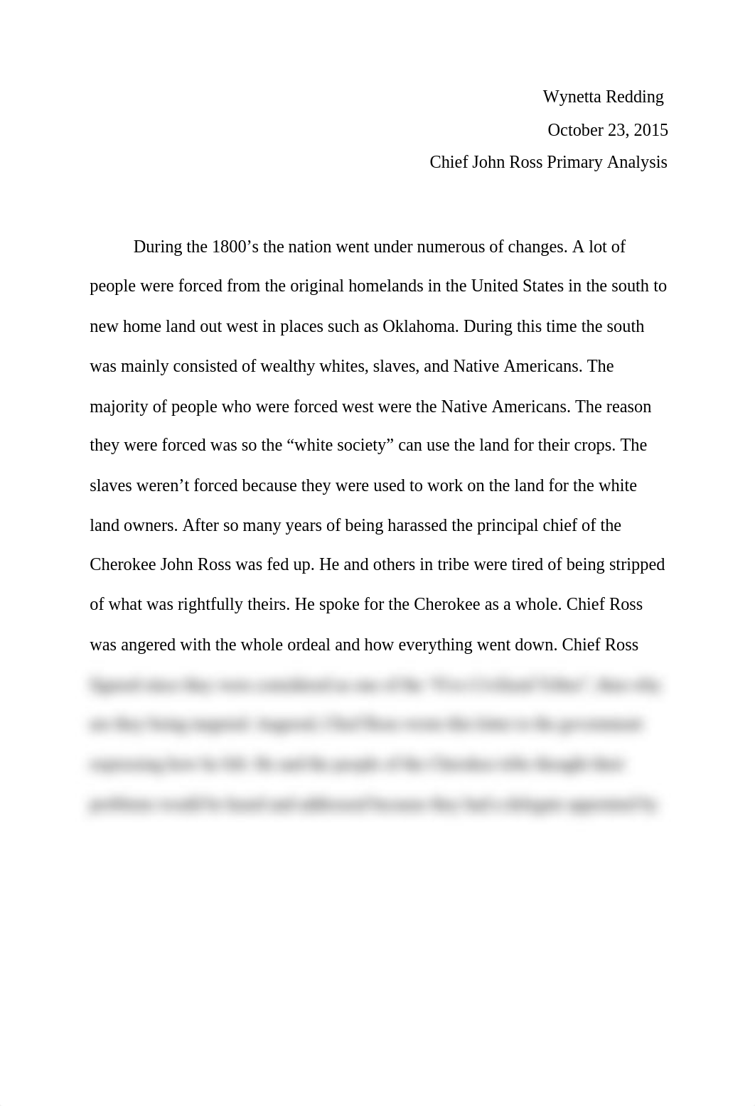 Wynetta Redding Chief Ross Primary Analysis_d5t7ixws8ig_page1