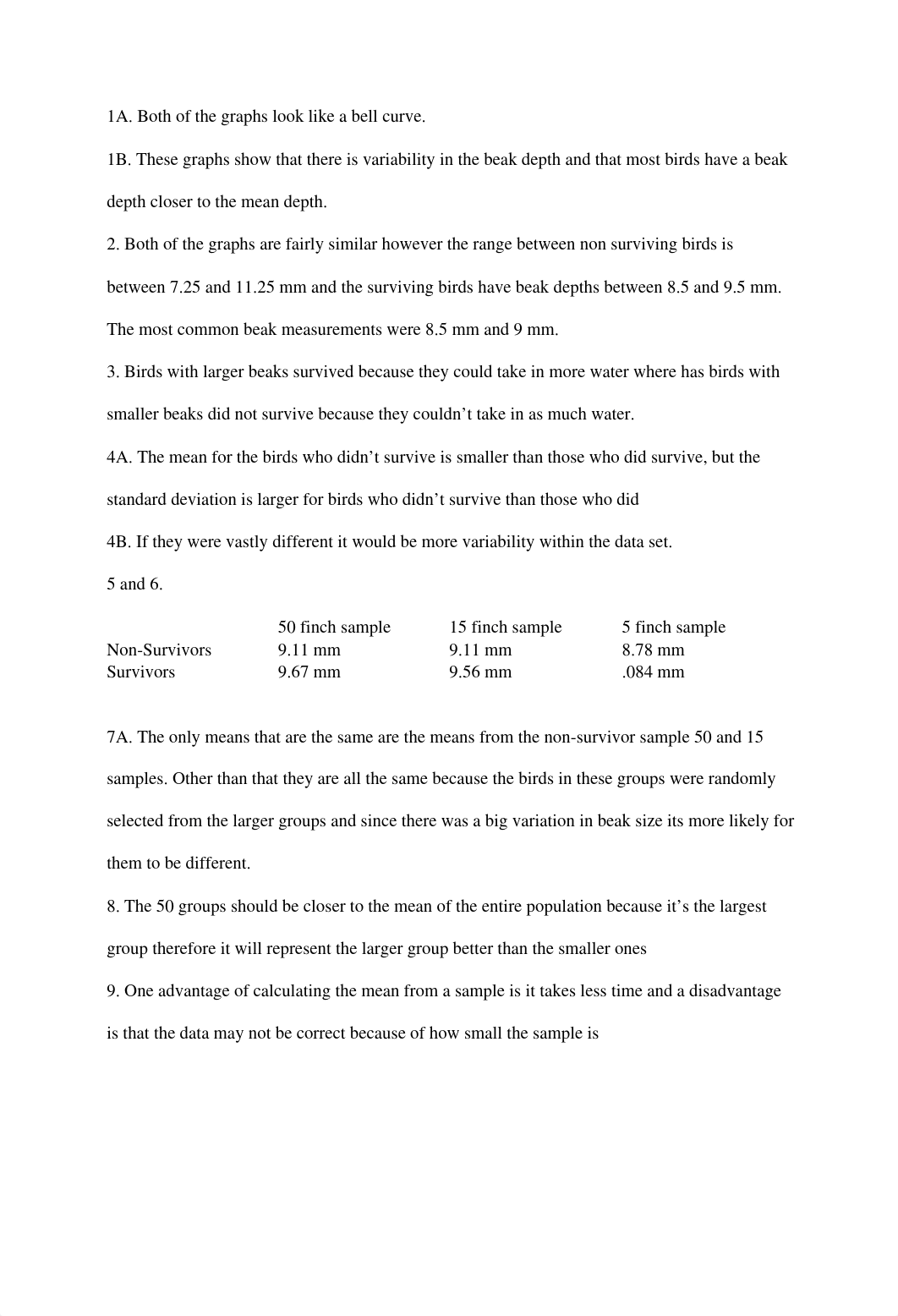 EVOLUTION IN ACTION- GRAPHING AND STATISTICS.docx_d5t81kipl3w_page1