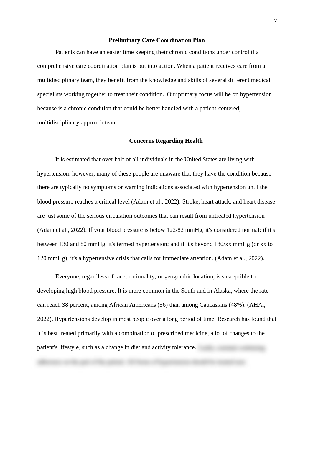 Annie Blystone assessment 1 Preliminary Care Coordination Plan.docx_d5tanayabdf_page2