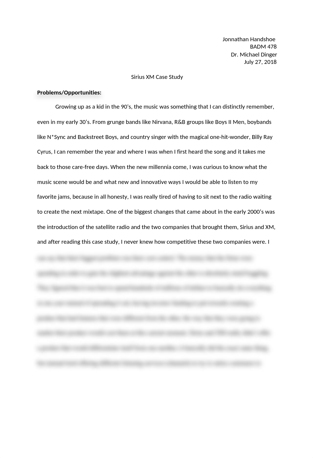 Sirius XM Case Study .docx_d5tooczsh0i_page1