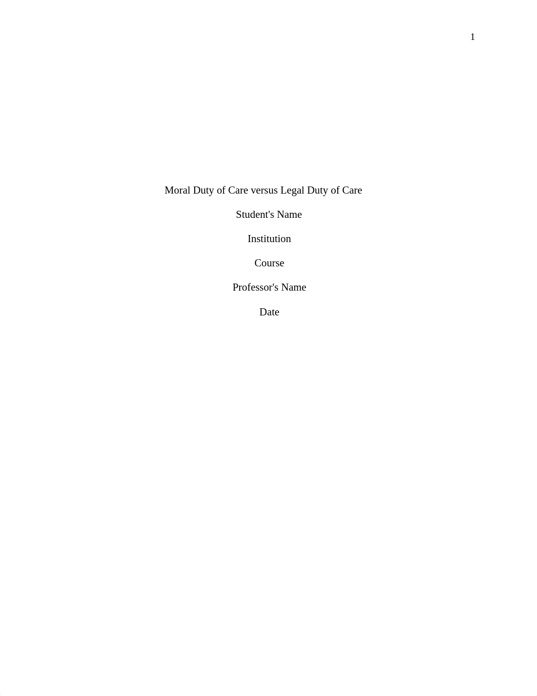 Moral Duty of Care versus Legal Duty of Care.docx_d5tqr55j7lw_page1