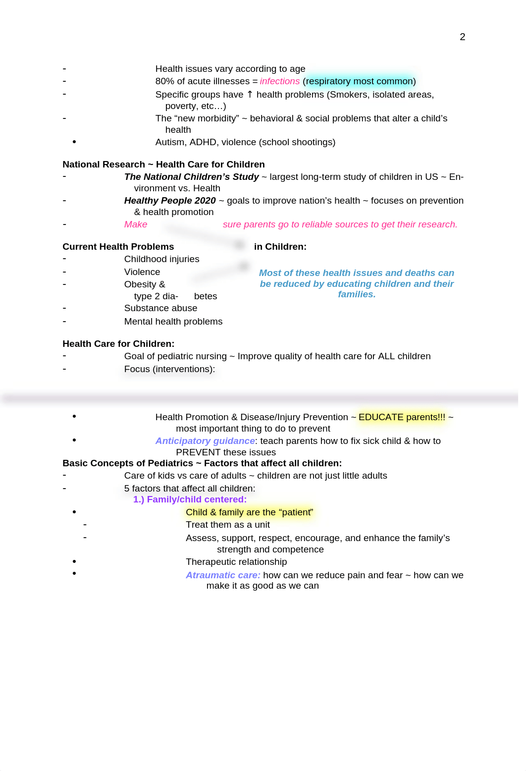 NUR 235 Exam 3 Study Guide.docx_d5u1zbrpx6n_page2