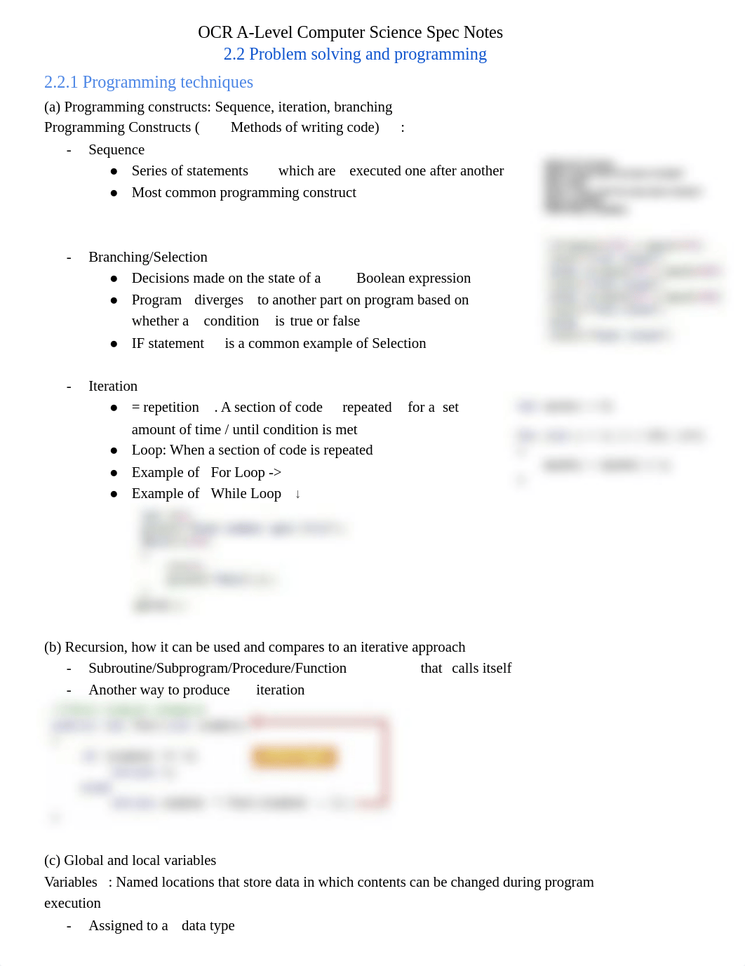 OCR A-Level Computer Science Spec Notes_ 2.2 Summarized.docx_d5u2qah86fj_page1