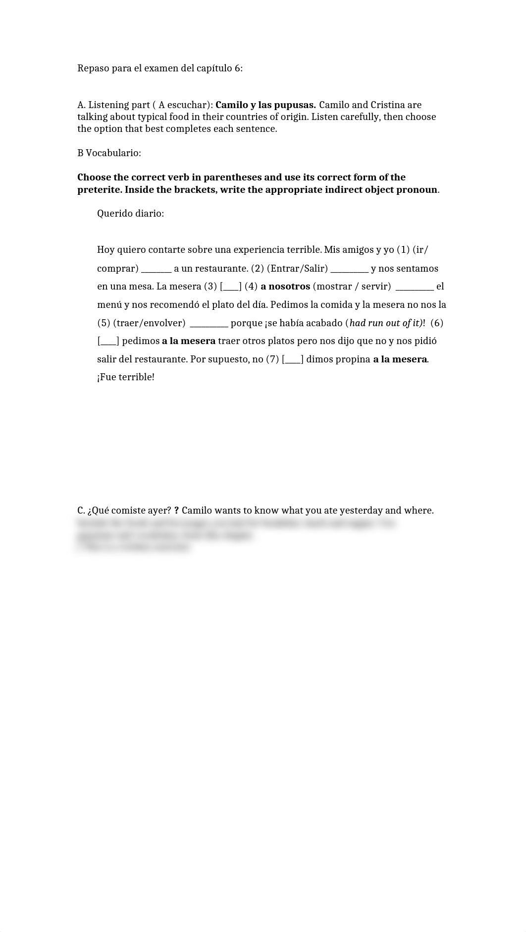 SPA 112 Repaso para el examen del capítulo 6.docx_d5u48ycvm82_page1